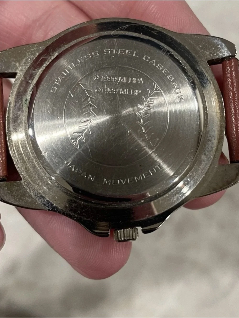 Vintage Cal Ripken Jr. Baltimore Orioles Watch Leather Band